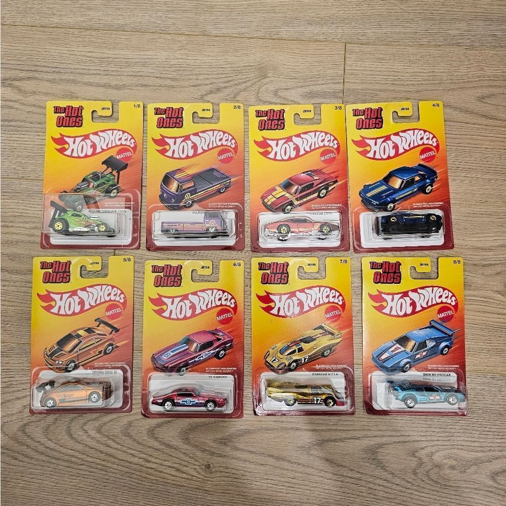 Hotwheels The Hot Ones Full Set